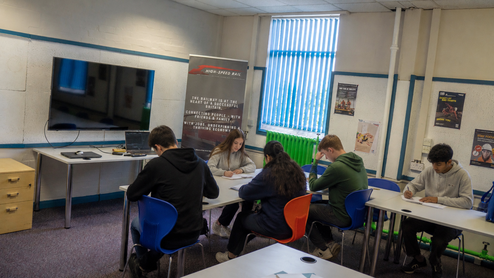 Students learning together at ConnectFirst Academy